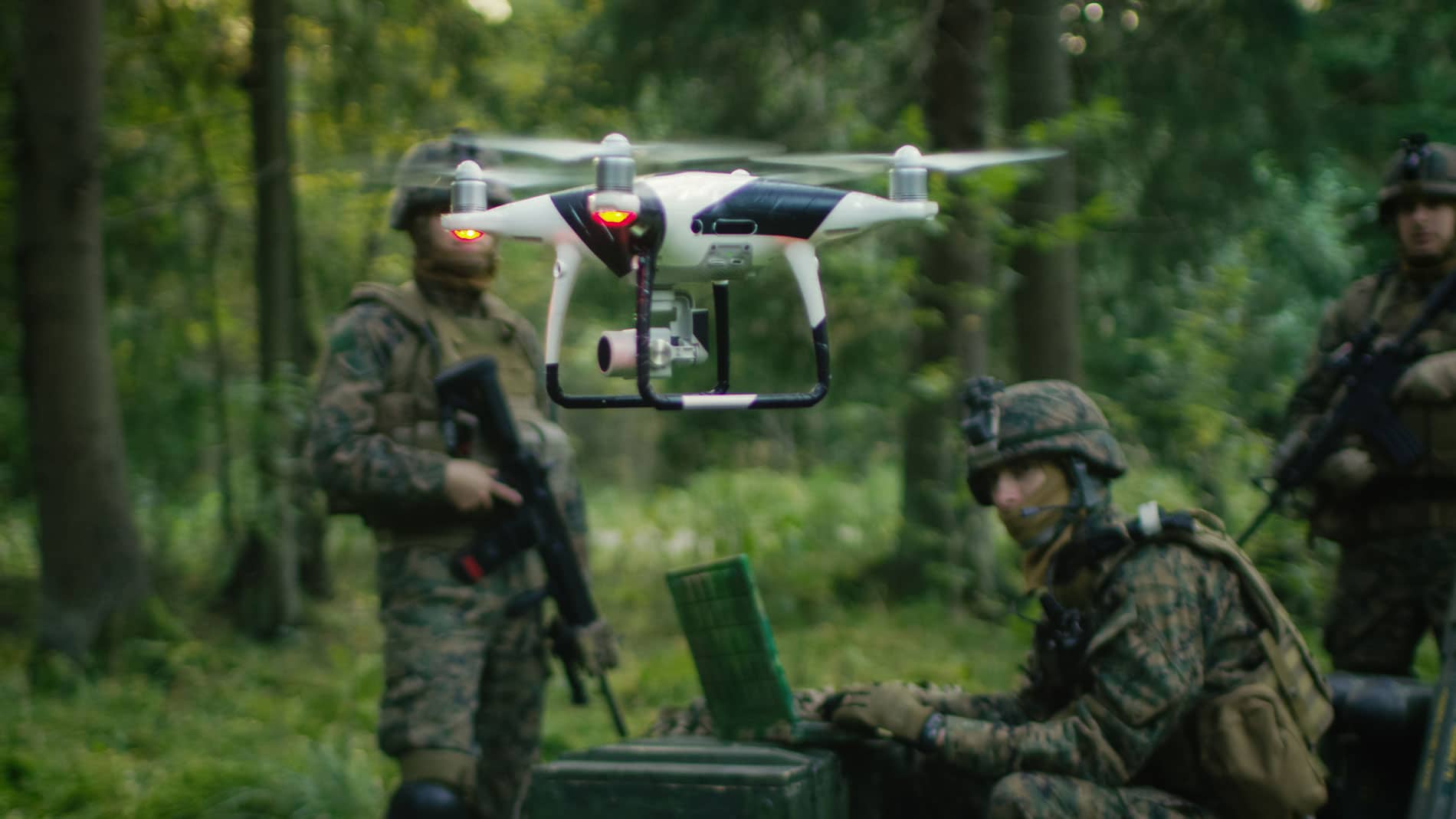 Drone Tracking - Military Forces