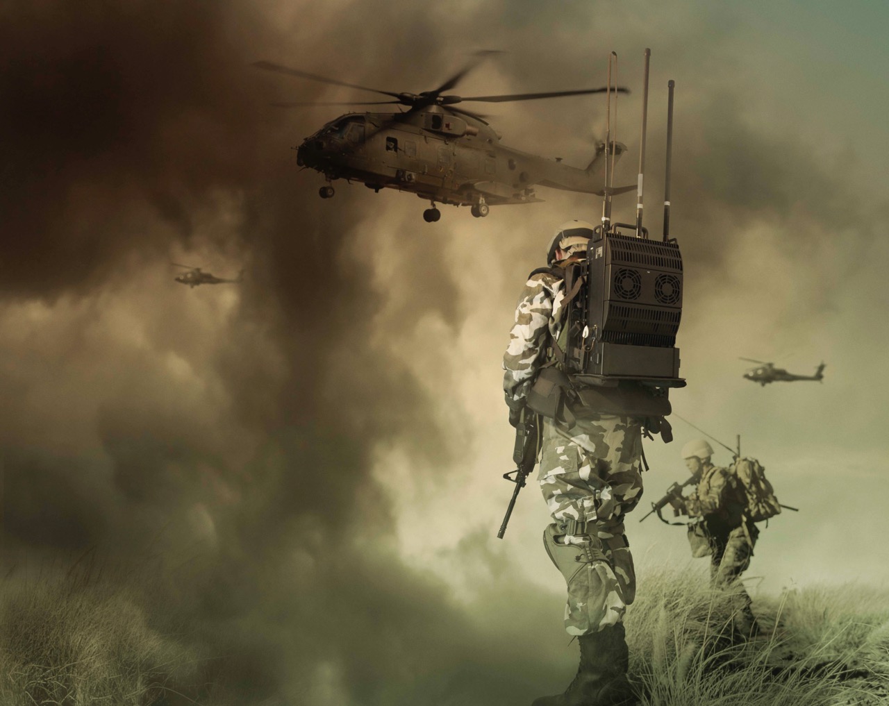 C-Guard ManPack at complicated IED scenarios